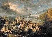 Frans Francken II The Triumph of Neptune and Amphitrite oil painting reproduction